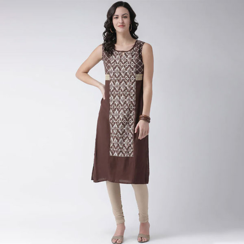 Printed Straight Kurta