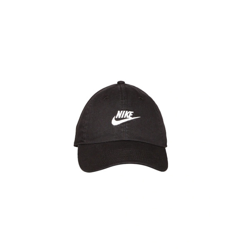 Unisex Black NSW H86 Futura Washed Solid Cap