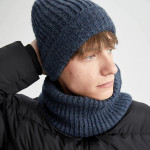 Men Blue Solid Scarf