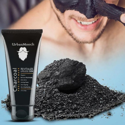 Men Set of 4 Skin Care Kit - Detan -Fairness Cream -Vitaminc -Peel Off Mask