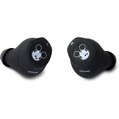 Disney Mickey Mouse Bluetooth Earbuds with Charging Case- Bluetooth Wireless Headset with Built-in Mic and 30 Hours of Playtime- Disneyland Essentials
