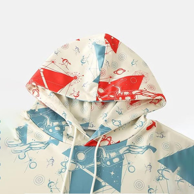 ELLITI Men  Unisex Stylish Latest Printed Pullover Cotton Hooded Hoodies Sweatshirt